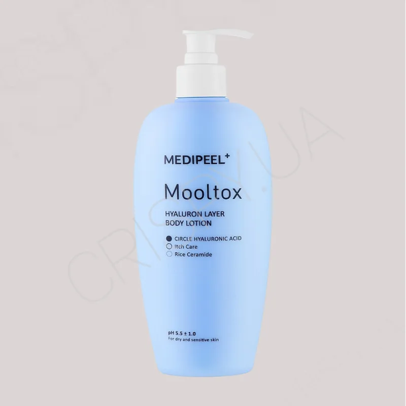 Зволожувальний лосьйон для тіла Medi-Peel Hyaluron Layer Body Lotion Mooltox - 400 мл