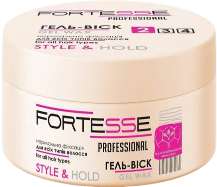 Гель-віск для волосся "FORTESSE Pro" Style нормальної фіксації, 75 мл