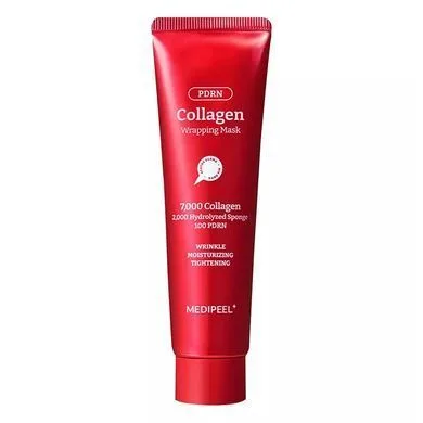 Маска-плівка з колагеном і PDRN - Medi Peel Collagen Glow Wrapping Mask, 100 мл