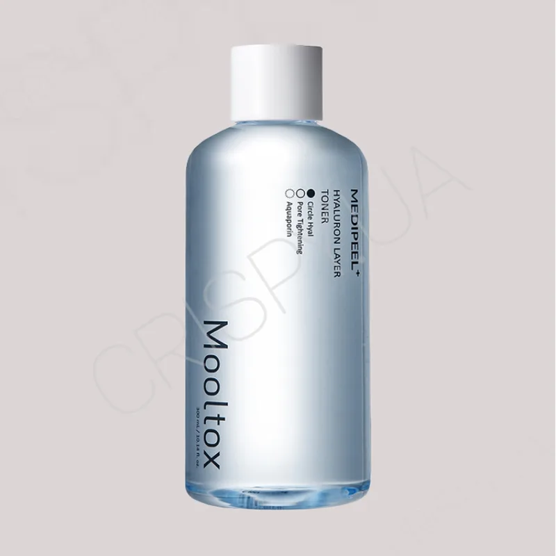 Зволожувальний тонер для обличчя Medi-Peel Hyaluron Layer Mooltox Toner - 300 мл