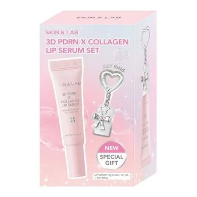 SKIN&LAB 3D PDRN × Collagen Lip Serum Set