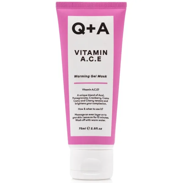Q+A Vitamin A.C.E. Warming Gel Mask