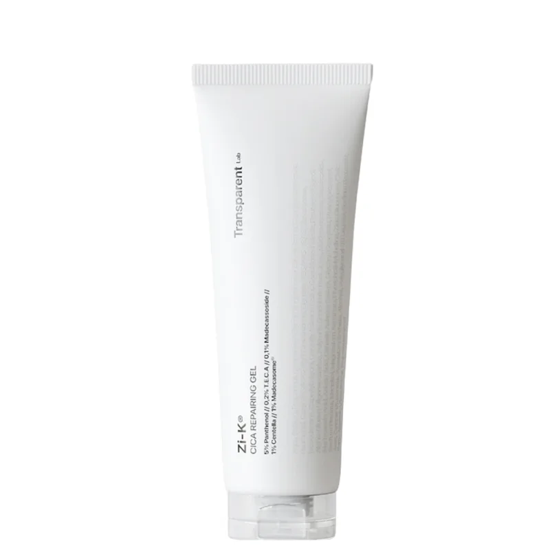Transparent Lab Zi-K Cica Repairing Gel 100 мл — Відновлюючий гель-крем для обличчя з екстрактом центели