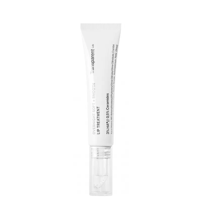 Transparent Lab Overnight soft + Smooth lip 15 мл — Відновлююча нічна маска для губ