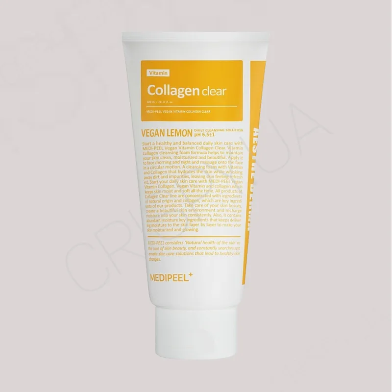 Гель-пінка з колагеном та обліпихою MEDI-PEEL VEGAN VITAMIN COLLAGEN CLEAR
