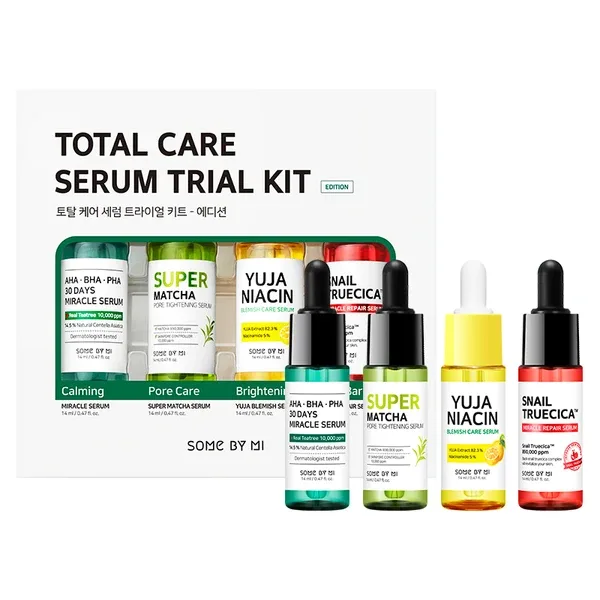 SOME BY MI Total Care Serum Trial Kit - Набір із 4-х сироваток у мініатюрі