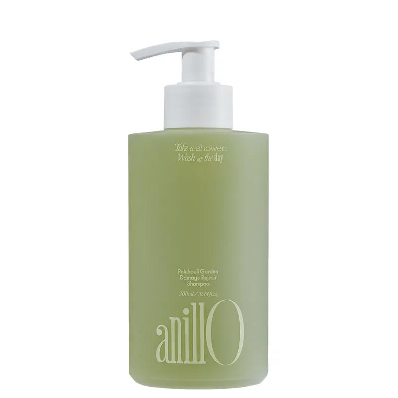 ANILLO Patchouli Garden Damage Repair Shampoo 300 мл — Відновлюючий шампунь для дуже пошкодженого волосся