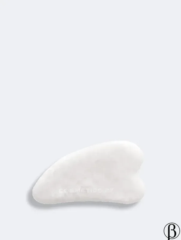 Gua Sha - масажний камень гуа ша для масажу з білого нефриту COSMETICS 27