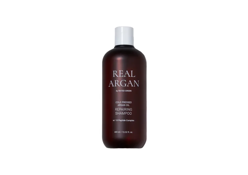 Відновлюючий шампунь з аргановою олією RATED GREEN Real Argan Repairing Shampoo — обʼєм 400 мл 400 мл