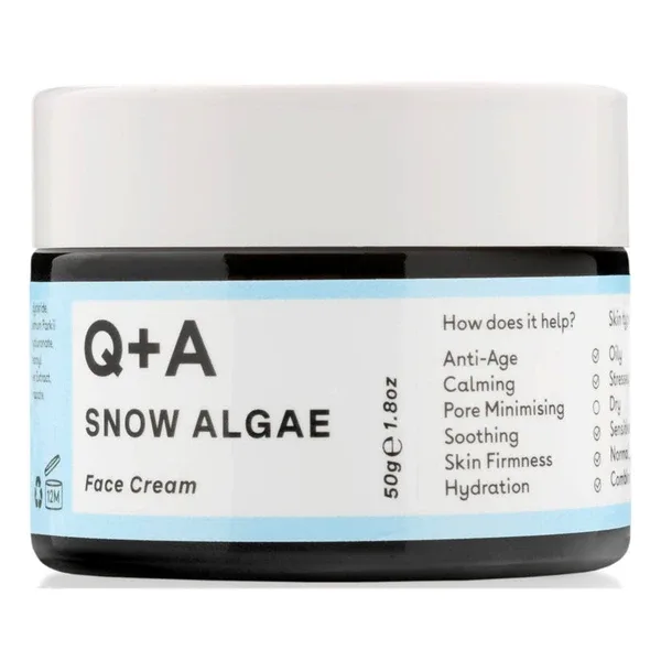 Q+A Snow Algae Intensive Face Cream - Крем для обличчя зі сніговою водорістю