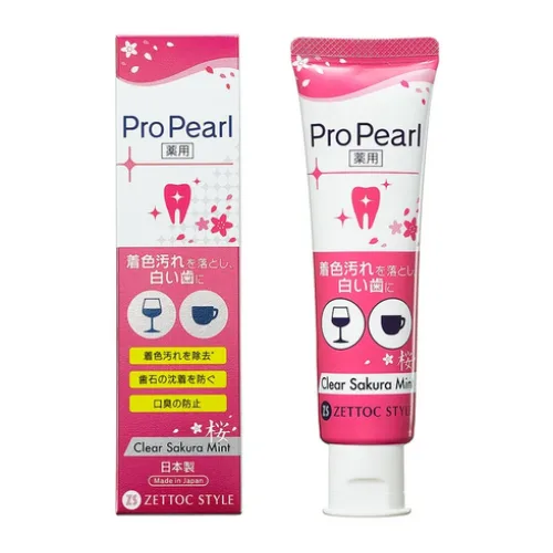 Зубна паста Сакура та м ята Zettoc ProPearl Sakura Mint