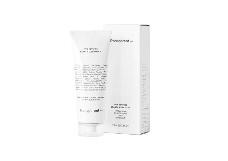 Нічна антивікова маска TRANSPARENT-LAB Time Reverse Beauty Sleep Mask 75 мл