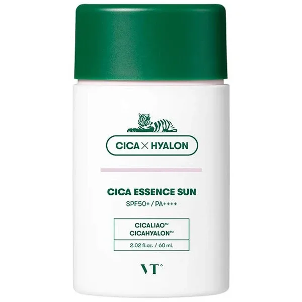 VT Cosmetics Cica Essence Sun SPF50++/PA++++ - Легка сонцезахисна есенція з центелою
