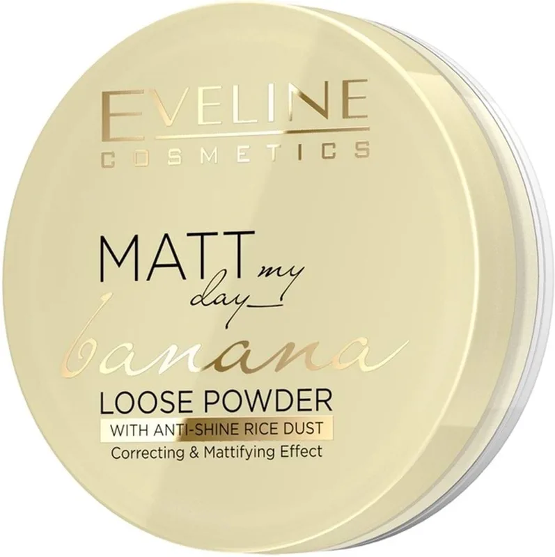 Пудра для обличчя Eveline Cosmetics Matt My Day Loose Powder Banana 6 г