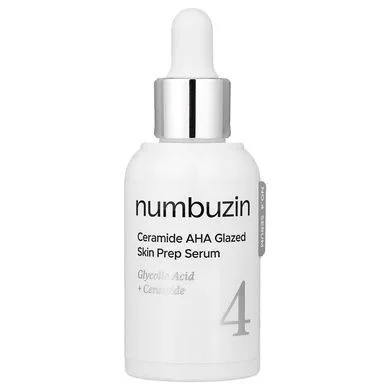 Numbuzin No.4 Ceramide AHA Glazed Skin Prep Serum