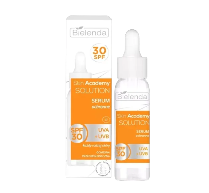 Захисна сироватка SPF 30 - SKIN ACADEMY SOLUTION