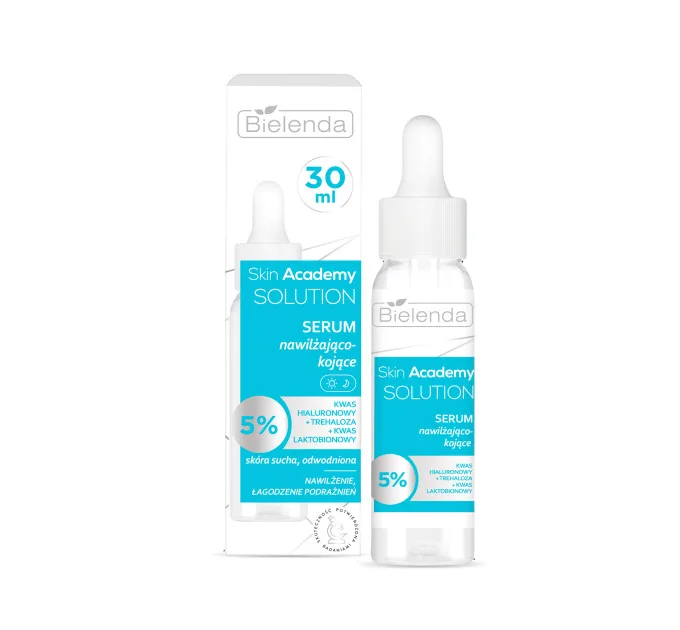 Зволожуюча і заспокійлива сироватка - SKIN ACADEMY SOLUTION