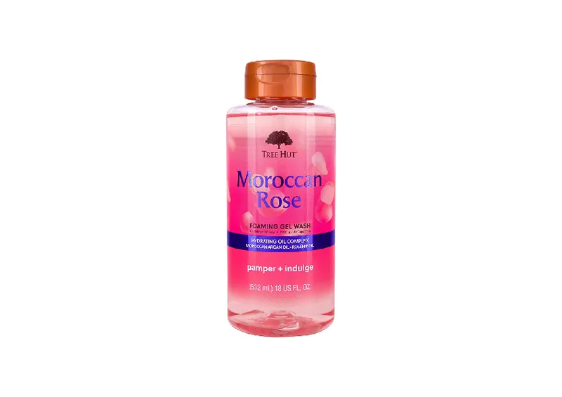 Гель для душу з ароматом марокканської троянди TREE HUT Moroccan Rose Foaming Gel Wash 532 мл