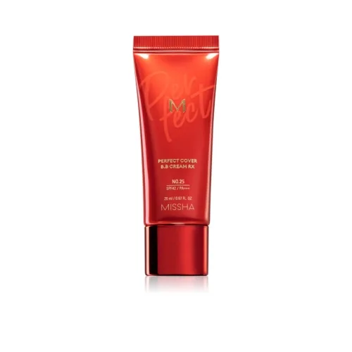 ББ-крем Ідеальне покриття Відтінок 25, 20 мл MISSHA Perfect Cover B.B Cream RX SPF42 PA+++ №25