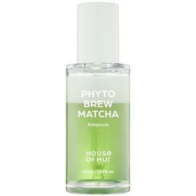 House of Hur Phyto Brew Matcha Ampoule – двофазна сироватка з пептидами і матчею 50 мл