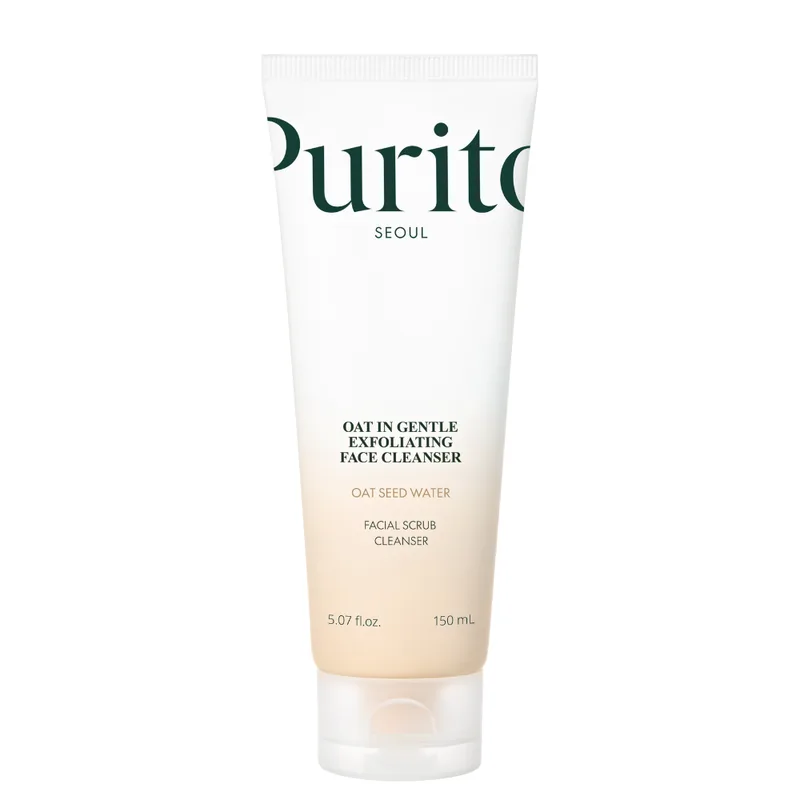 Purito Seoul Oat-in Gentle Exfoliating Face Cleanser — Відлущуюча пінка для вмивання