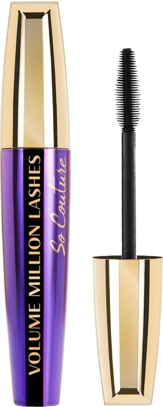 Туш для вій L’Oréal Paris Volume Million Lashes для елегантного об'єму та розділення екстра чорна 9.5 мл