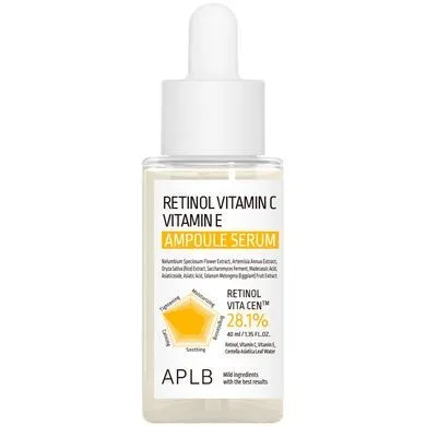 APLB Retinol Vitamin C Vitamin E Ampoule Serum