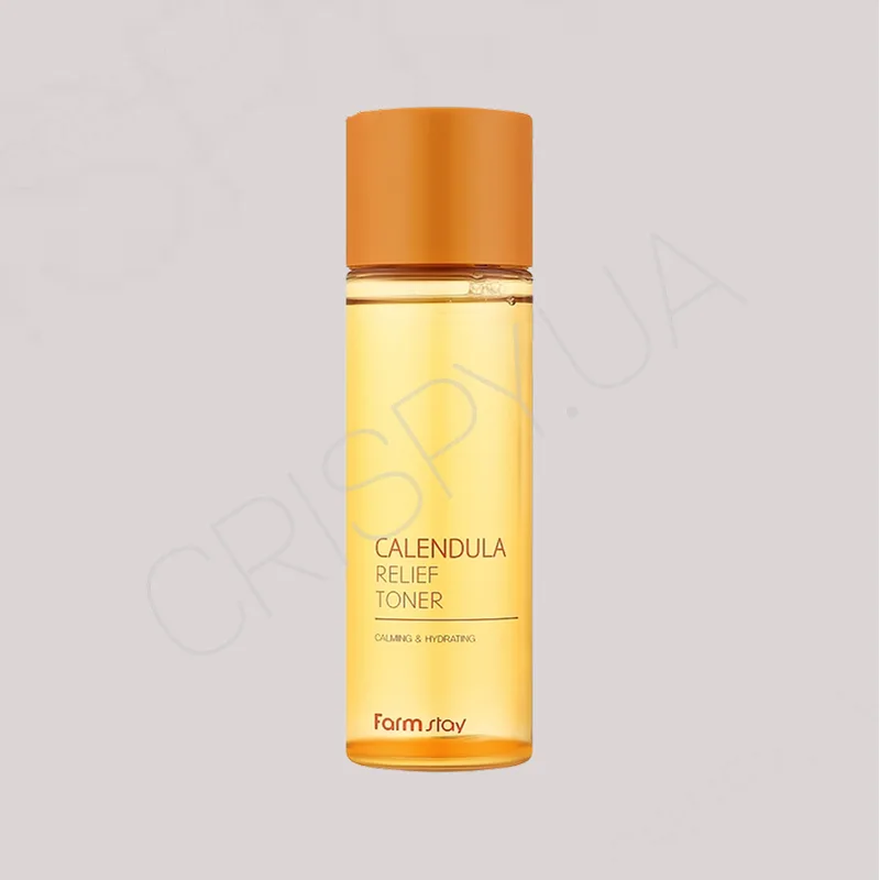 Тонер для обличчя з календулою FarmStay Calendula Relief Toner - 200 мл