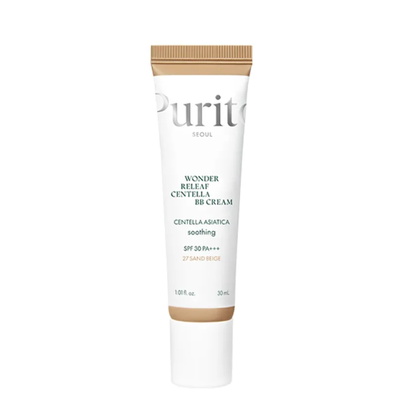 Purito Seoul Wonder Releaf Centella BB Cream #27 Sand Beige 30 мл — BB-крем у натуральному пісочно-бежевому відтінку #27
