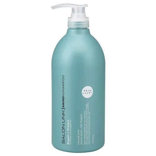 Зволожуючий шампунь 1000 мл Kumano salon link amino acid shampoo