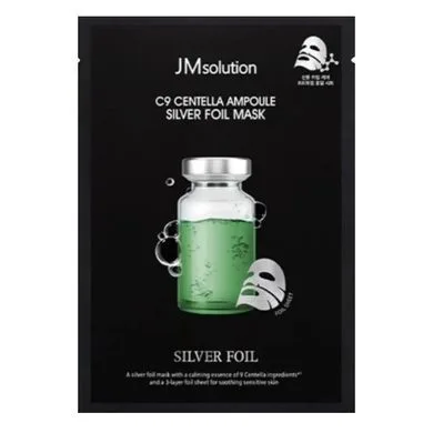 Тканинна маска заспокійлива з центеллою азіатською - JMSOLUTION C9 Centella Ampoule Silver Foil Mask, 1 шт