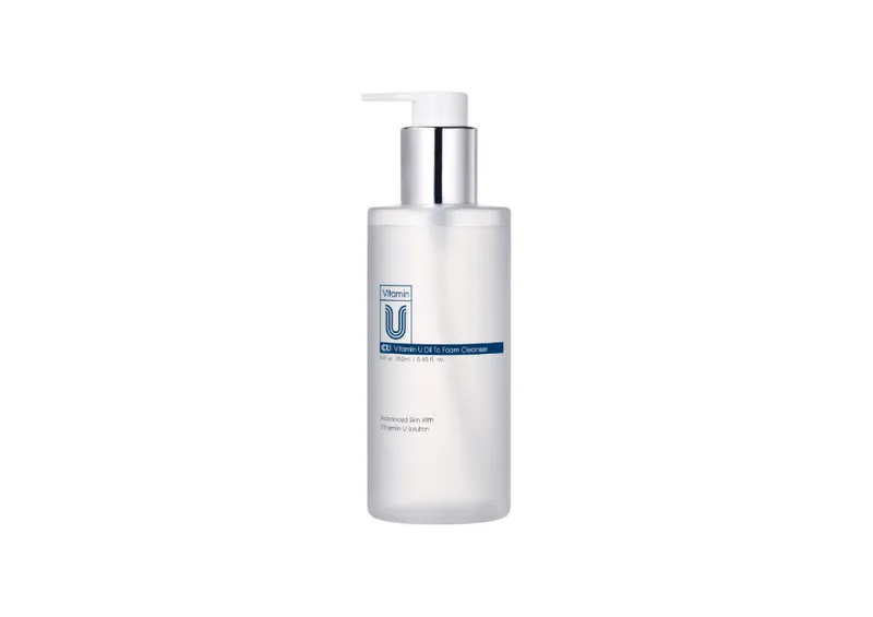 Очищувальна гідрофільна олія-пінка CU SKIN Vitamin U Oil To Foam Cleanser 250 мл
