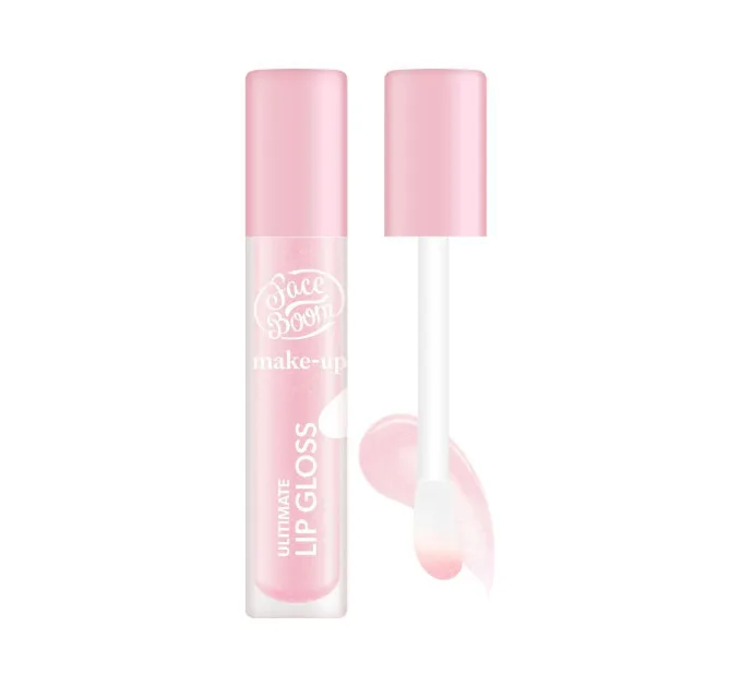 Незвичайний блиск для губ - 02 ніжно-рожевий - FACEBOOM MAKE-UP