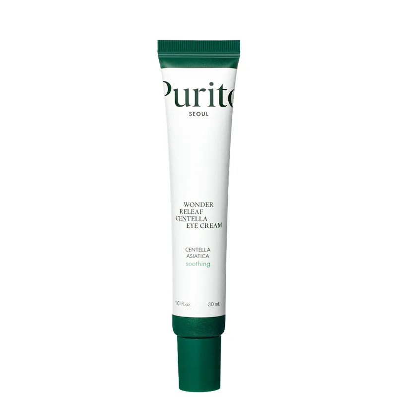 Purito Seoul Wonder Releaf Centella Eye Cream 30 мл — Крем для зони навколо очей з пептидами та центелою