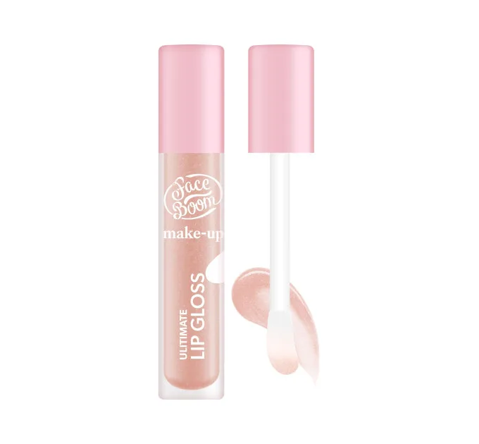 Незвичайний блиск для губ - 04 сяючий нюд - FACEBOOM MAKE-UP