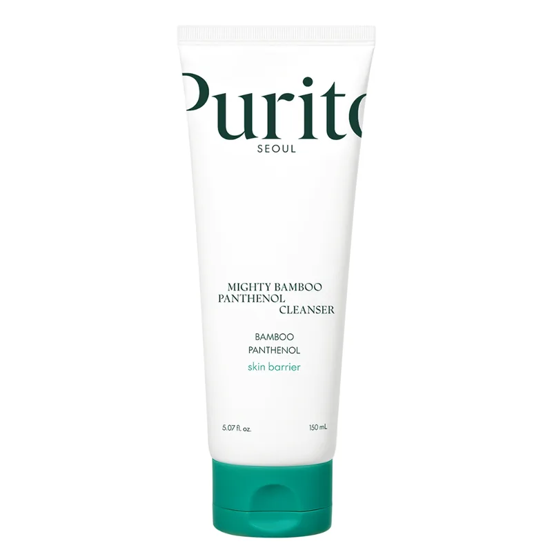 Purito Mighty Bamboo Panthenol Cleanser 150 мл — Слабокислотний гель для делікатного очищення