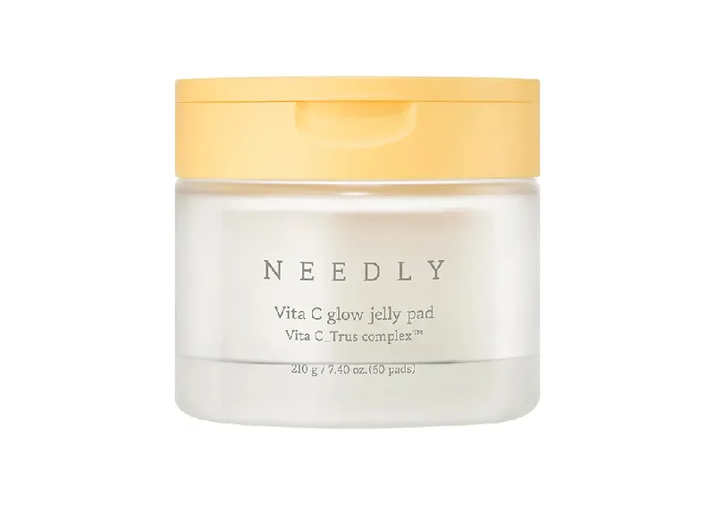 Зволожувальні тонер-педи для сяйва шкіри NEEDLY Vita C Glow Jelly Pad