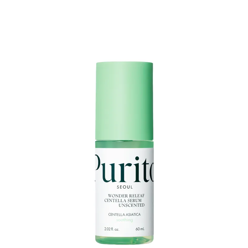 Purito Seoul Wonder Releaf Centella Serum Unscented 60 мл — Заспокійлива сироватка з центеллою без ефірних олій