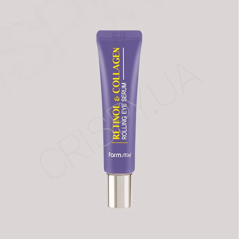 Сироватка-ролер для шкіри з ретинолом та колагеном FarmStay Retinol & Collagen Rolling Eye Serum - 25 мл