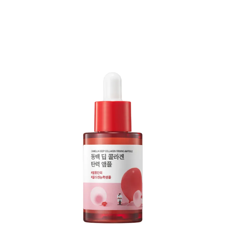 Round Lab Camellia Deep Collagen Firming Ampoule — Колагенова сироватка для пружності шкіри