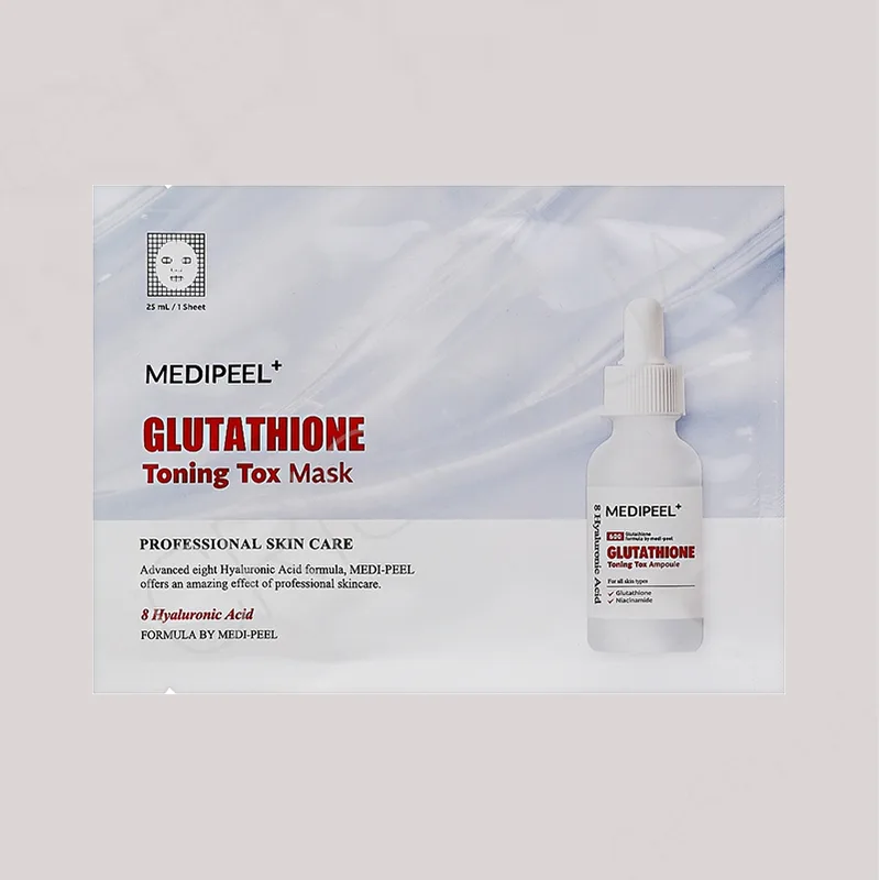 Відбілююча тканинна маска від пігментації з глутатіоном – Medi Peel Glutathione Toning Tox Mask, 1 шт