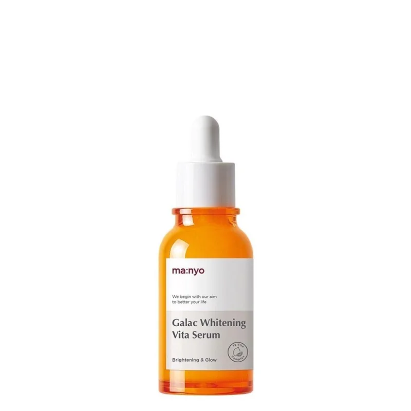 Manyo Galac Whitening Vita Serum 50 мл — Освітлююча сироватка для тьмяної шкіри