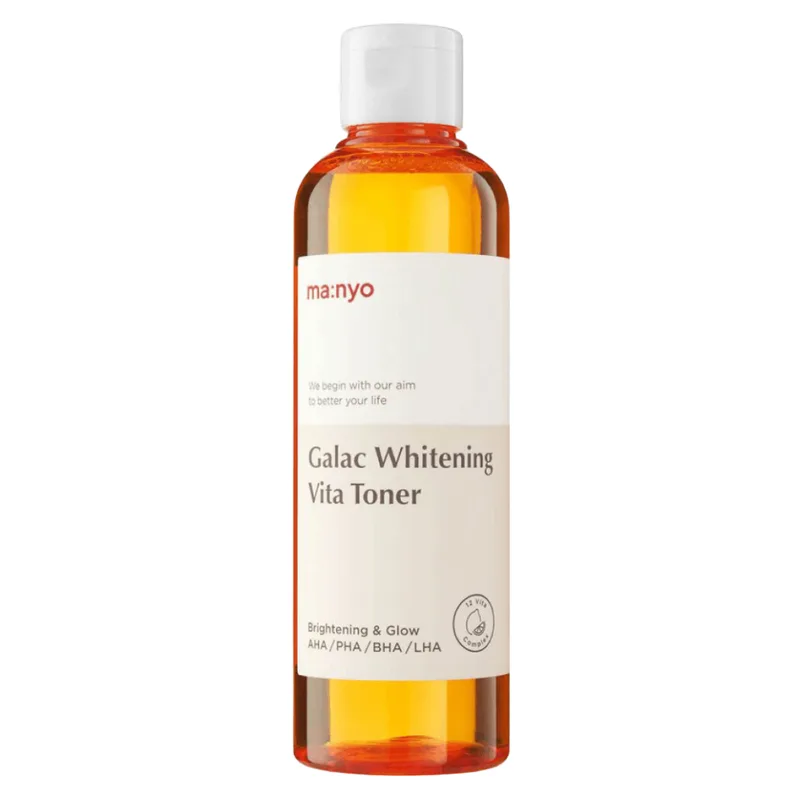 Manyo Galac Whitening Vita Toner 210 мл — Освітлюючий тонер для тьмяної шкіри