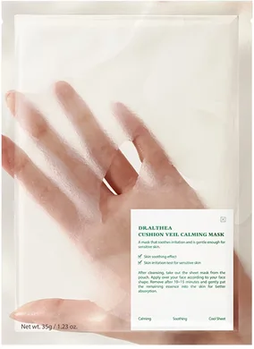 Заспокійлива та охолоджуюча тканинна маска - Dr. Althea Cushion Veil Calming Mask