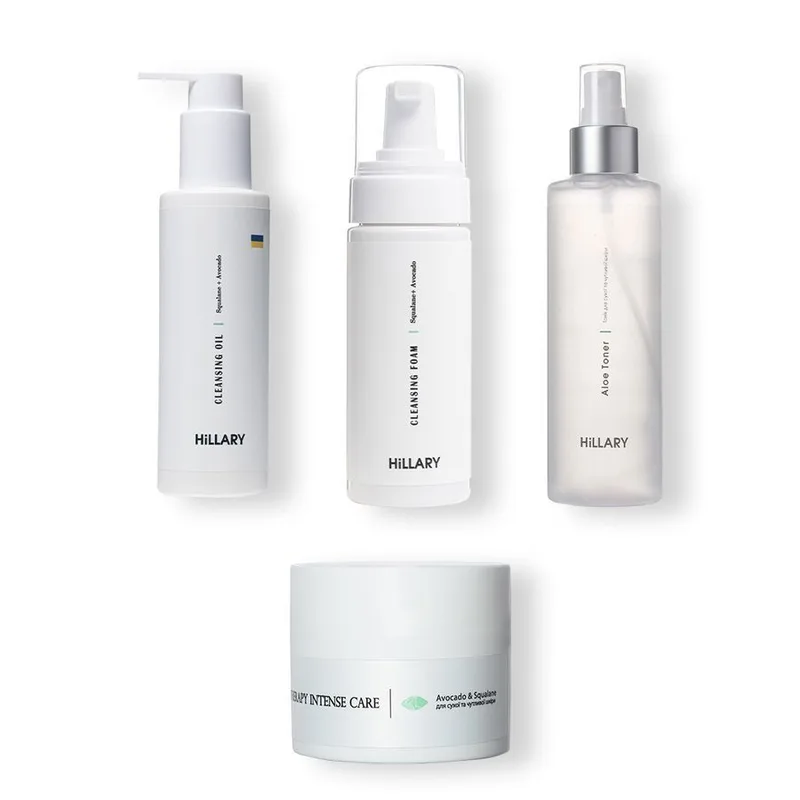 Набір Базового догляду за сухою та чутливою шкірою Dry Skin Basic Care HI-11-229
