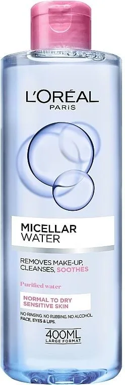Міцелярна вода L’Oréal Paris Skin Expert для сухого та чутливого типу шкіри 400 мл