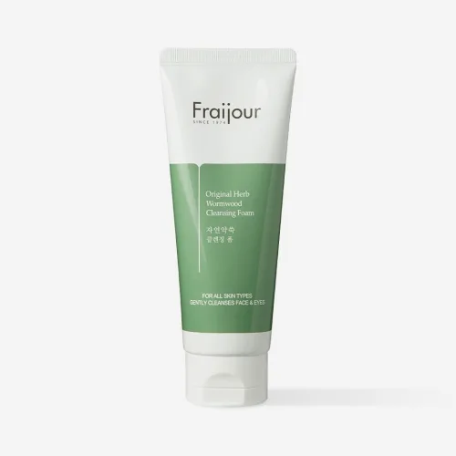 Пінка для вмивання з рослинними екстрактами 150 мл Fraijour herb wormwood cleansing foam