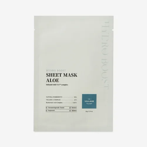 Тканинна маска з алое Village 11 Factory hydro boost sheet mask aloe