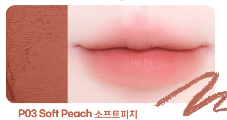 Dearmay 2in1 Plumpy Lip Liner – олівець-плампер для губ P03 Soft Peach
