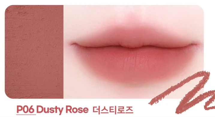 Dearmay 2in1 Plumpy Lip Liner – олівець-плампер для губ P06 Dusty Rose